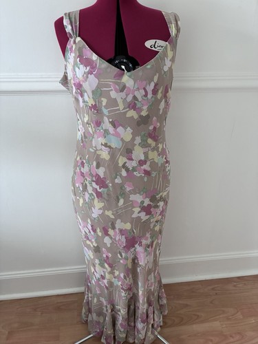 Floral maxi dress size - 18, –