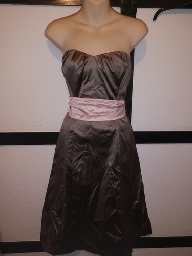 Coast dress mink gold - dress, satin