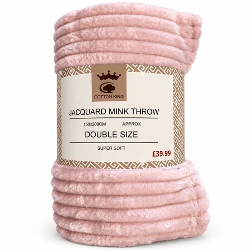 Cotton king jacquard mink - cotton,