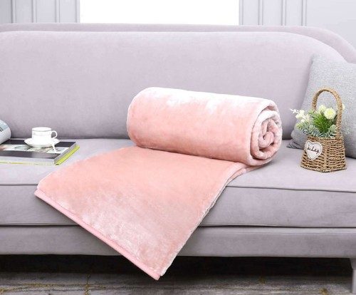 Faux fur mink throw - faux, warm