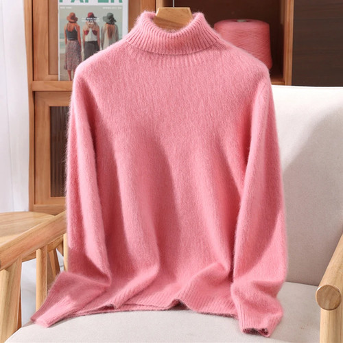 Women 100 mink fur high - 100,