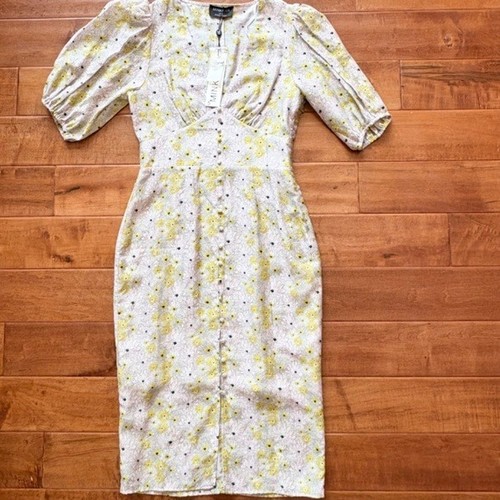 Nwt mink pink mitta floral - -,